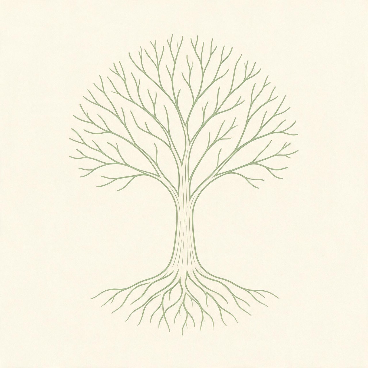 Regulate — tree with roots icon